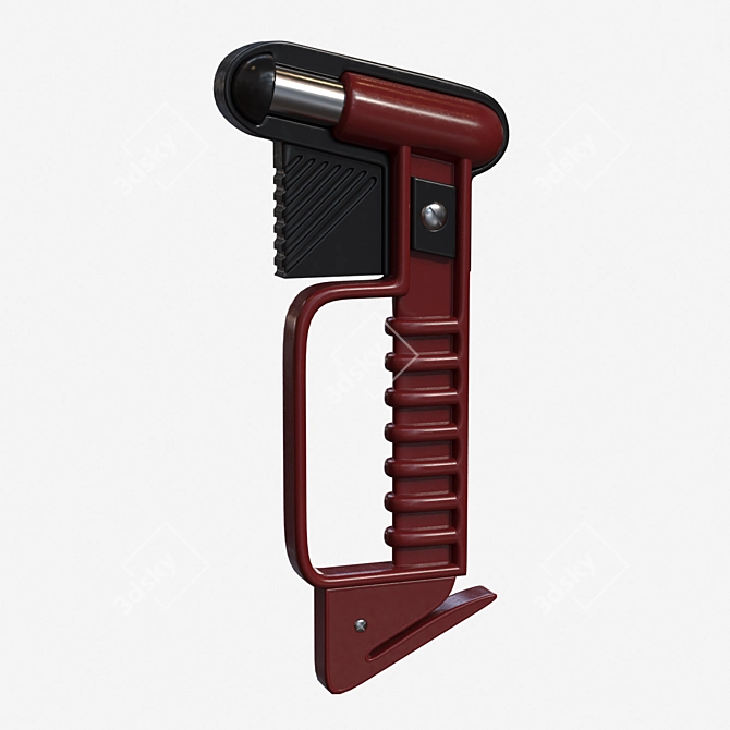 Safety Hammer: Fire Escape Essential 3D model image 1