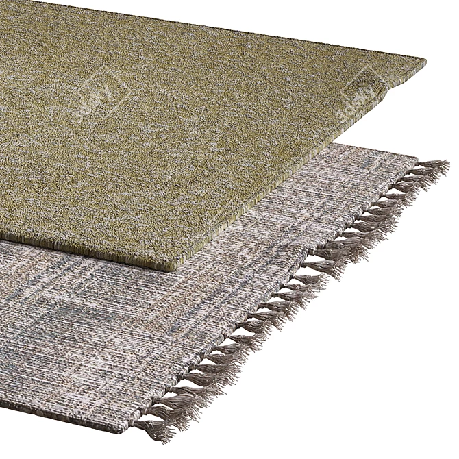 Plush Oasis: Luxurious Carpet | 444 536 Polys 3D model image 2