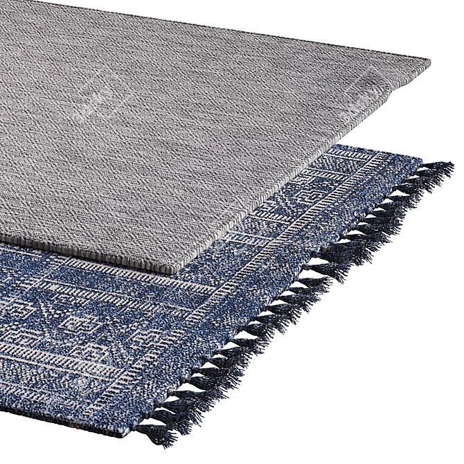 Soft Velvet Carpets: Luxurious and Durable 3D model image 2