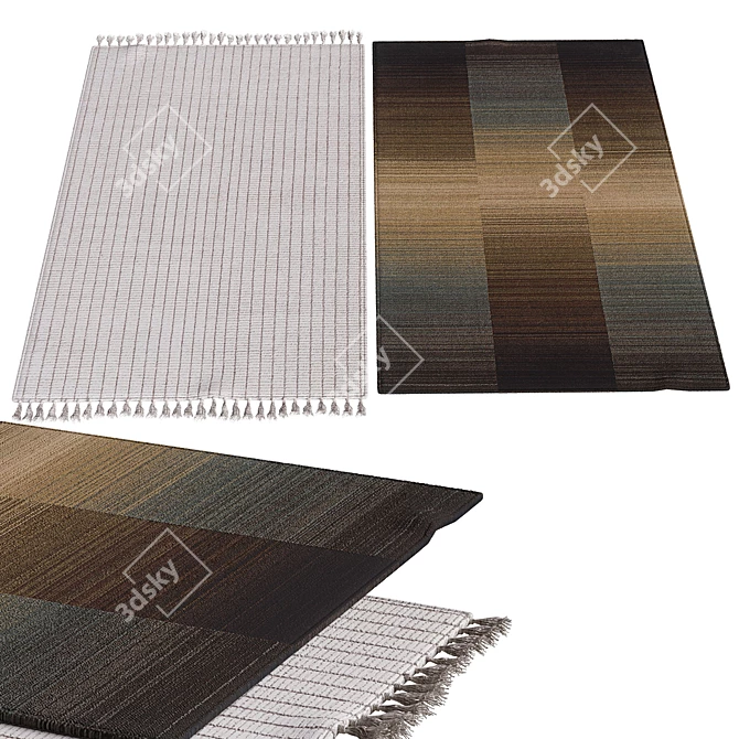 Luxury Poly Blend Carpets 3D model image 1