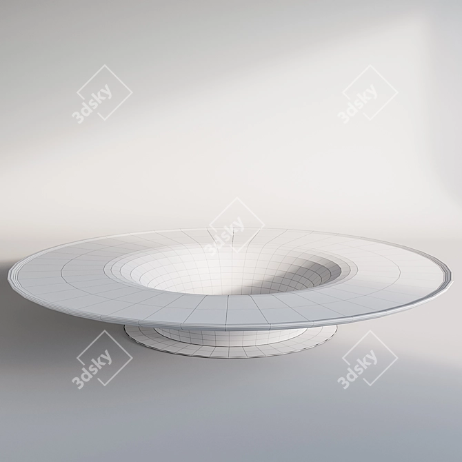 Sleek Twist Coffee Tables: Modern Sophistication 3D model image 6