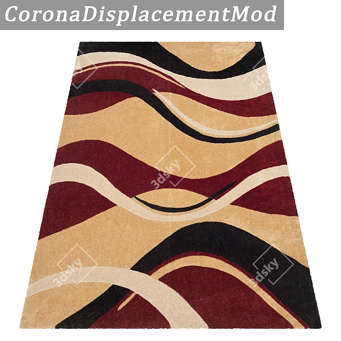 Luxury Rugs Set 3D model image 4