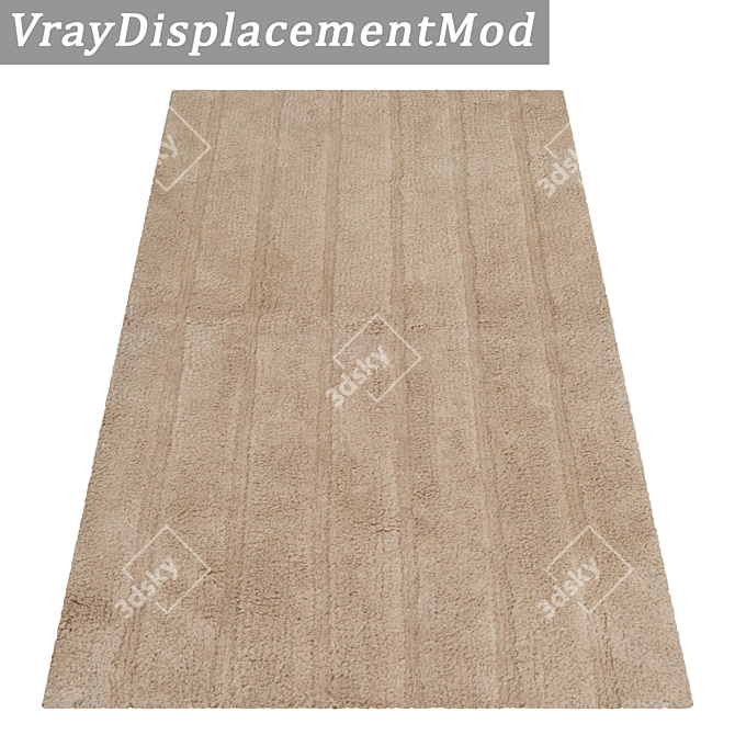 High-Quality Carpet Set with 3 Variants 3D model image 3