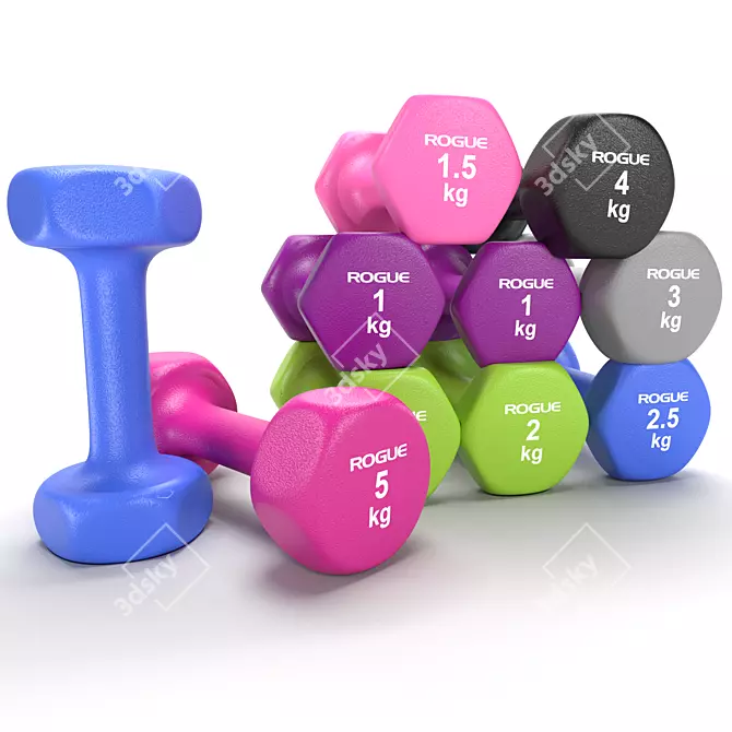 Ultimate Gym Tools for Body Building 3D model image 4