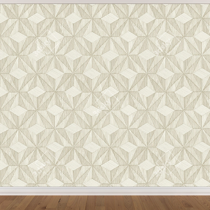 Seamless Wallpaper Set | 3 Designs 3D model image 2