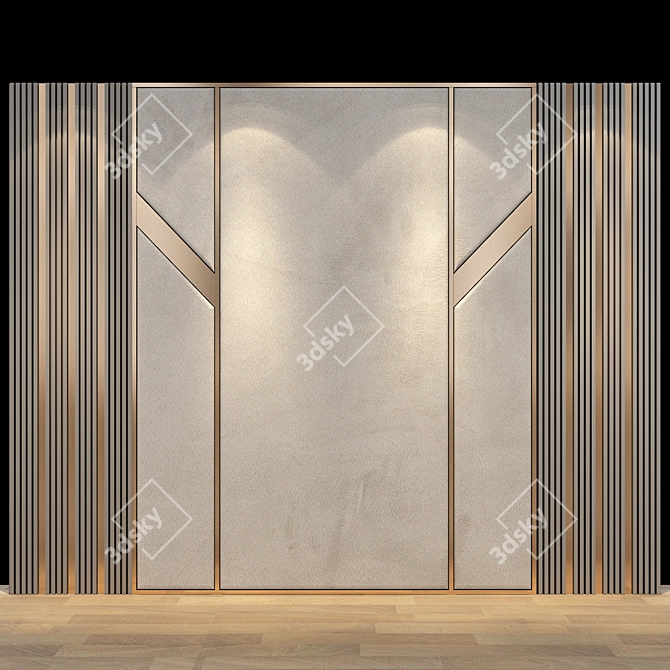 Stylish Panel 86 - Simplify Your Space 3D model image 1