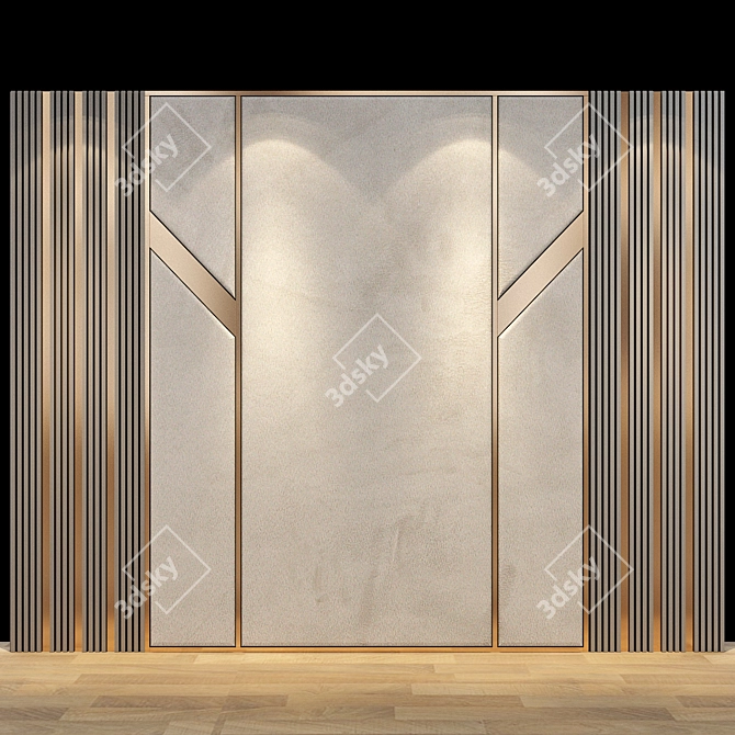 Stylish Panel 86 - Simplify Your Space 3D model image 3