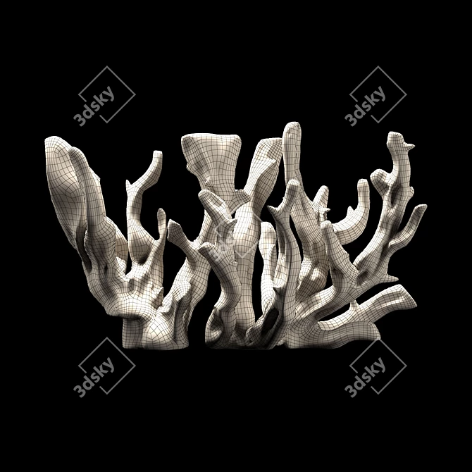 Elegant Snag Decor Piece 3D model image 4