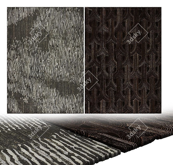 Luxury Plush Carpets 3D model image 2