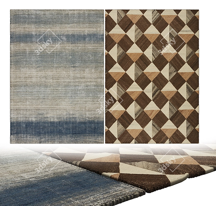 Elegant Carpets Collection 3D model image 2