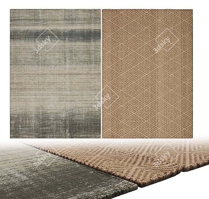 Elegant Carpets for Luxurious Interiors 3D model image 2