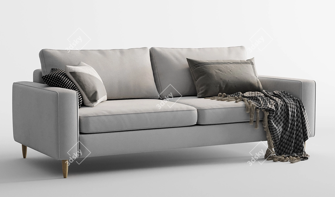 Contemporary Boconcept Indivi Sofa 3D model image 3