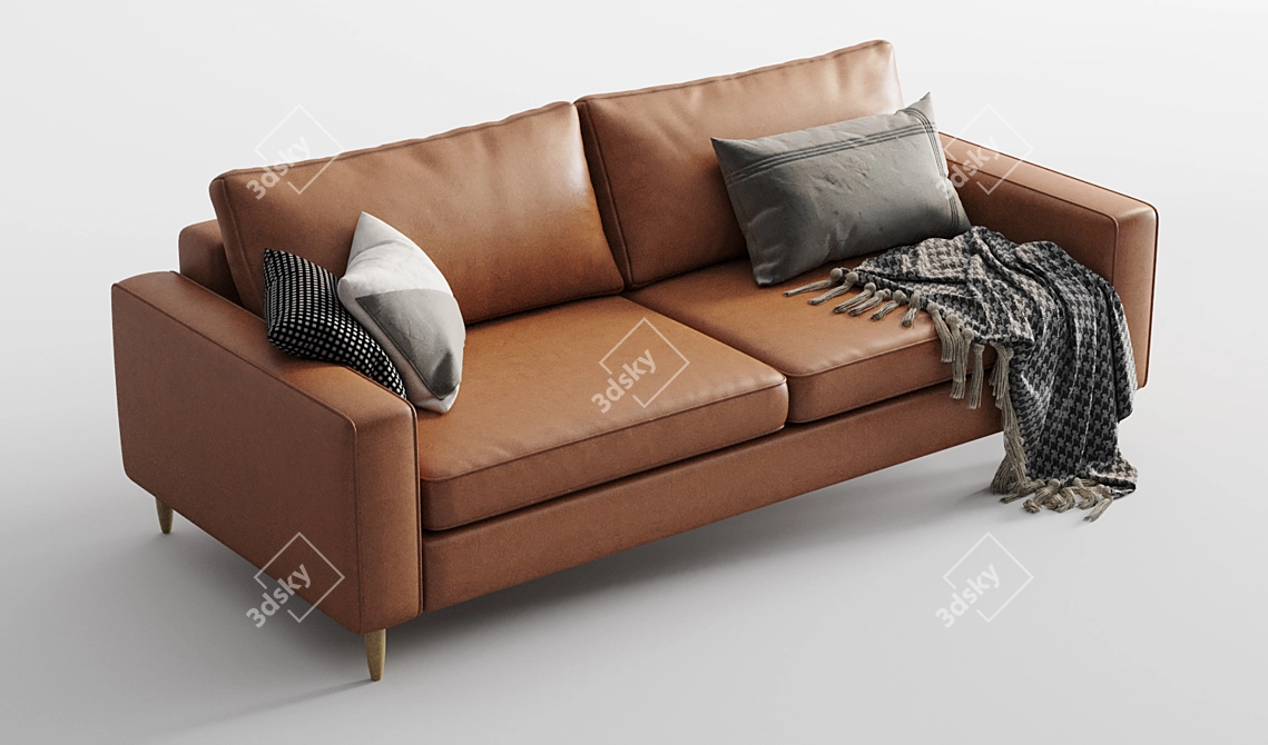 Contemporary Boconcept Indivi Sofa 3D model image 4