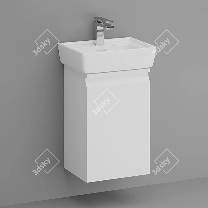 Laufen Pro Washbasin Set 3D model image 1