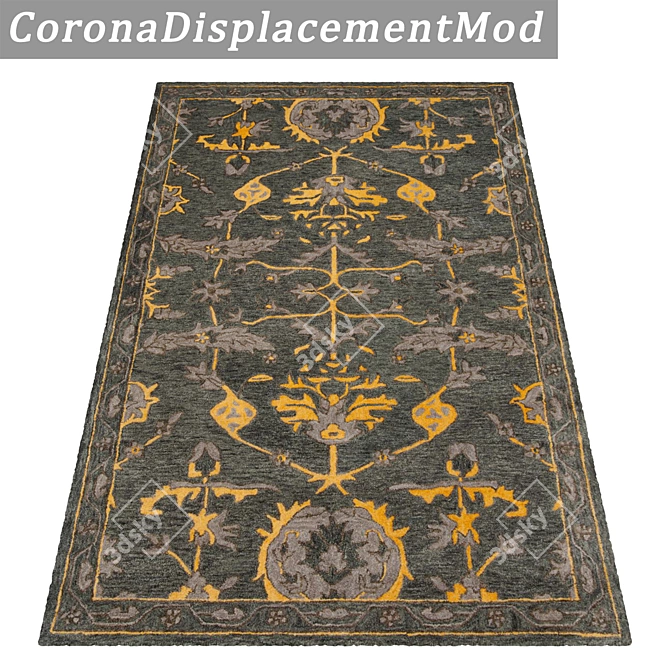 Luxury Carpets Set 2265 3D model image 4