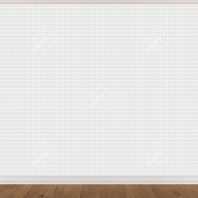 Seamless Wallpaper Set in 3 Colors 3D model image 3