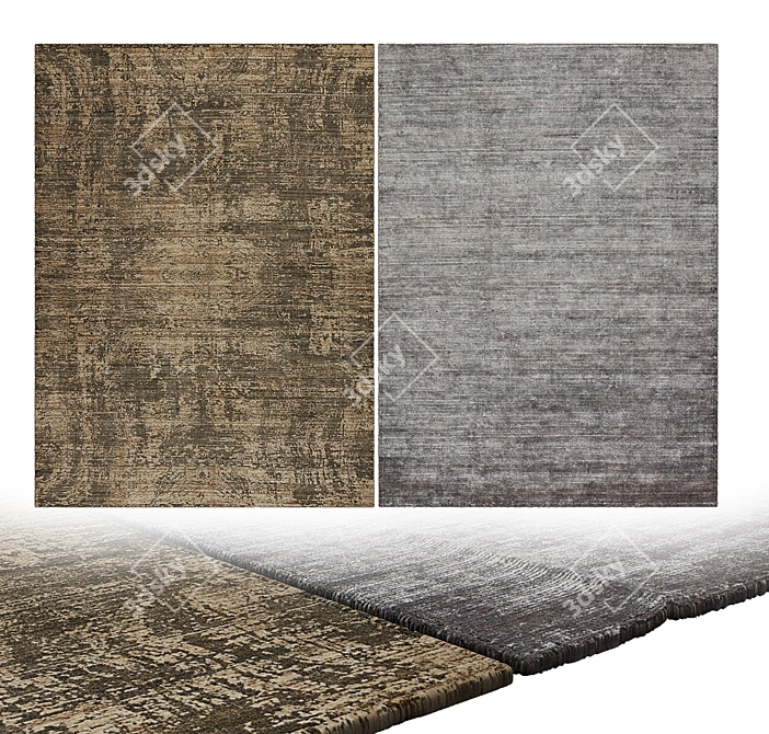 Elegant Carpets for Home 3D model image 2