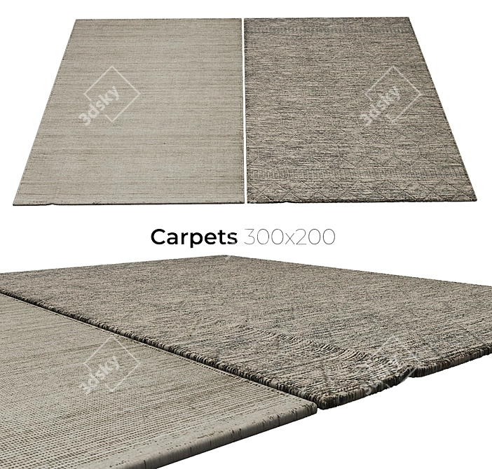 Luxury Collection Carpets 3D model image 1