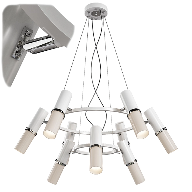 Stilfort Trevo Chandelier - Elegant and Timeless 3D model image 1