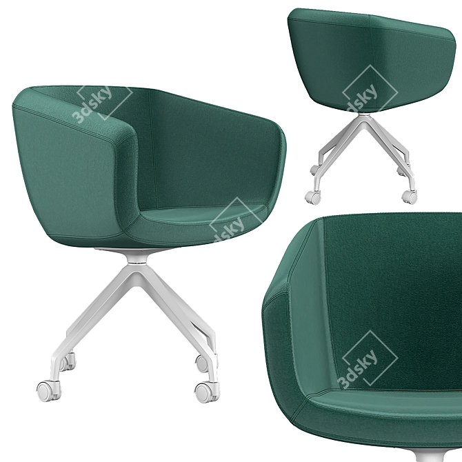 Modern Arca Chair for Stylish Spaces 3D model image 1
