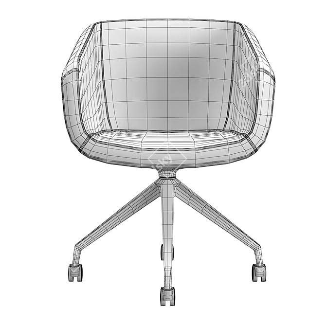 Modern Arca Chair for Stylish Spaces 3D model image 5