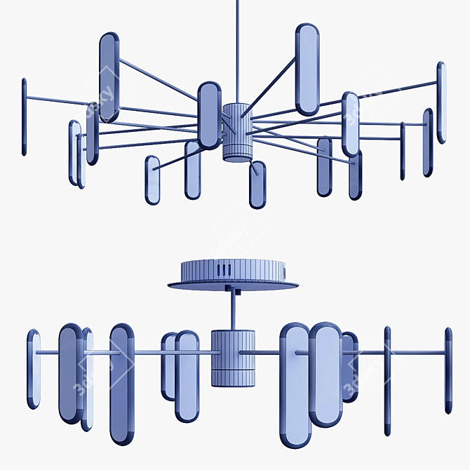 DPG LED Lamp Collection 3D model image 4