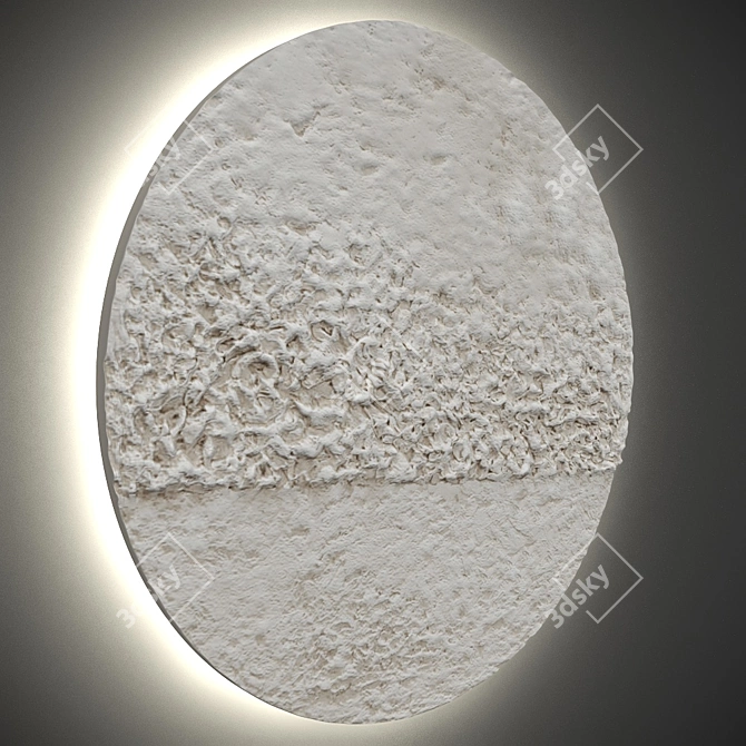 Illuminate Your Walls with Tayga Design's Panel 3D model image 2