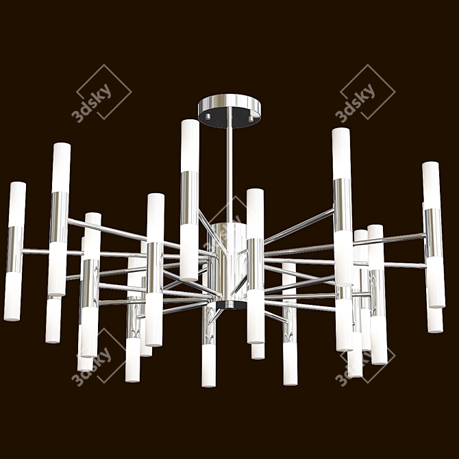 Elegant Bogate's Bastone Chandelier 3D model image 2