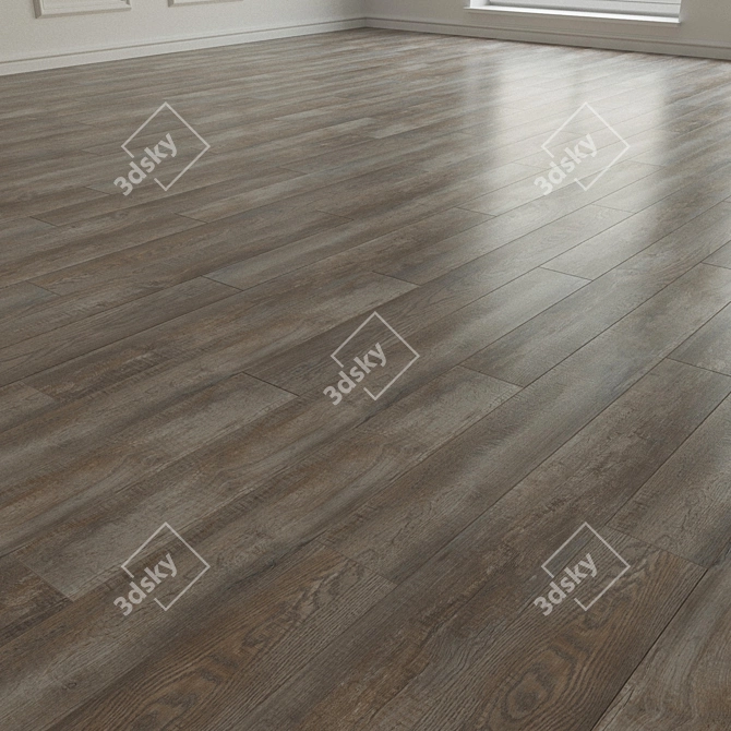 Moduleo Select Oak Laminate Flooring 3D model image 2