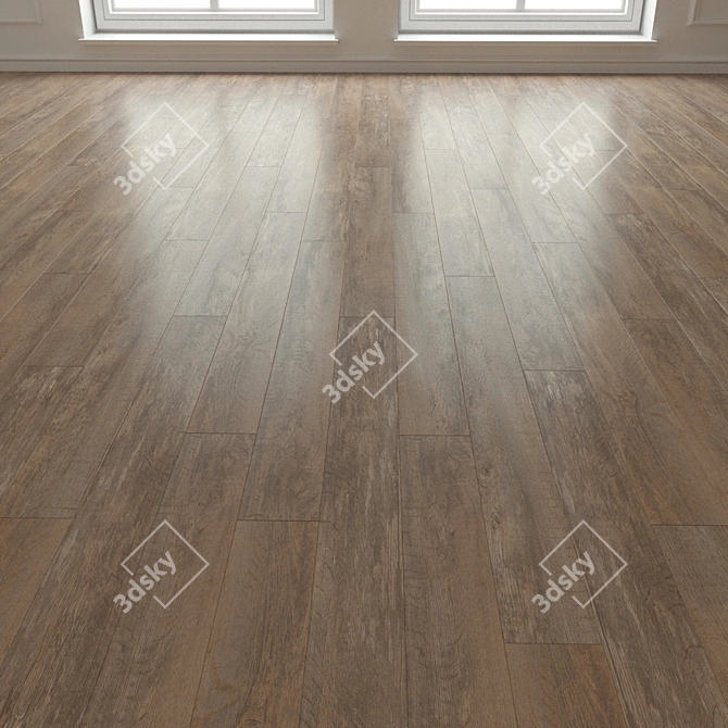 Impress Country Oak Laminated Flooring 3D model image 3