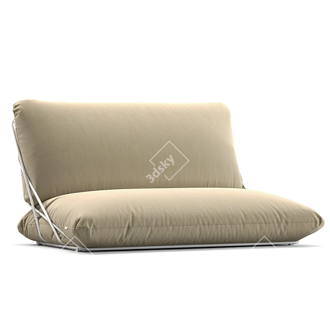 Valentina Diabla: Stylish Outdoor Sofa 3D model image 3