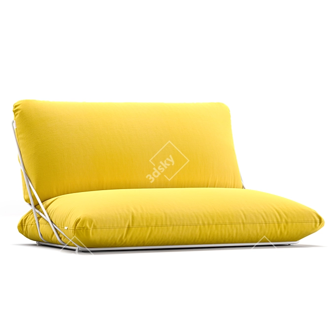 Valentina Diabla: Stylish Outdoor Sofa 3D model image 5