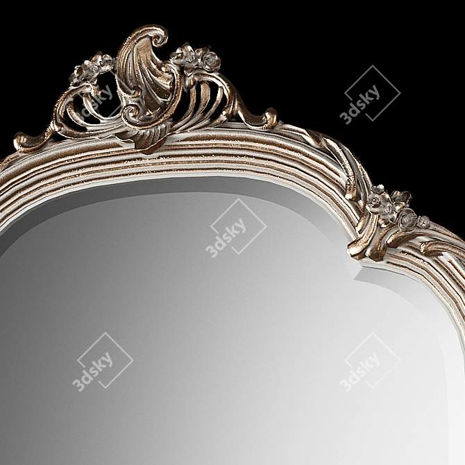 Plush Reflect: Soft Mirror 3D model image 3