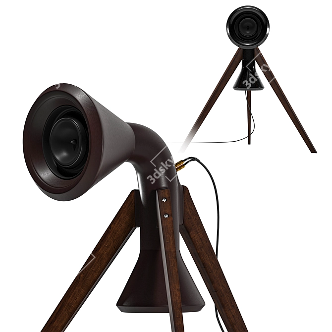 Elevate Sound - Betondesign Speaker 3D model image 2