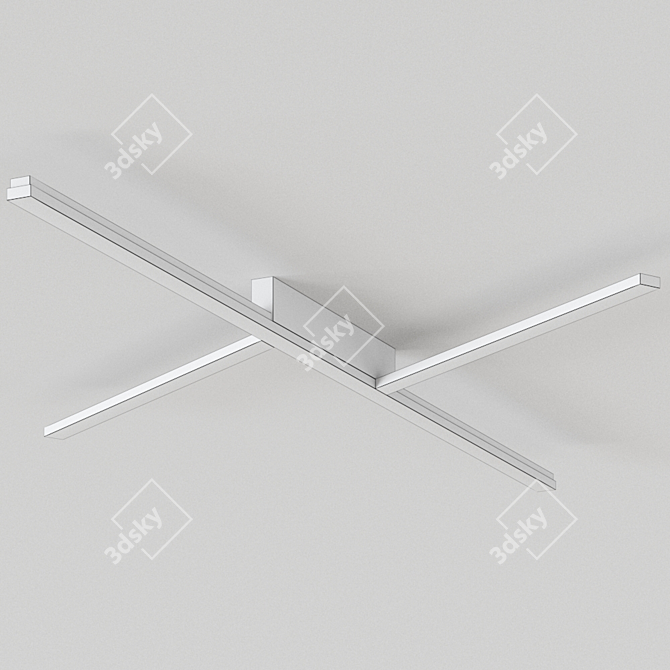 Title: Stilnovo Xilema_S Ceiling Lamp 3D model image 3