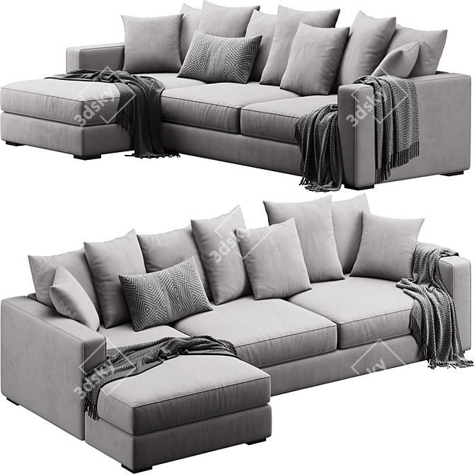 Contemporary BoConcept Cenova Sofa 3D model image 2