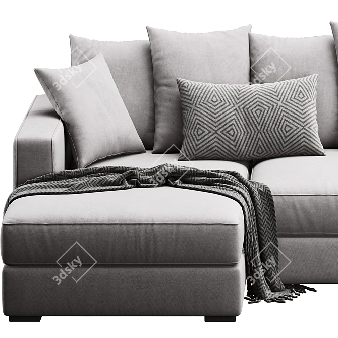 Contemporary BoConcept Cenova Sofa 3D model image 3