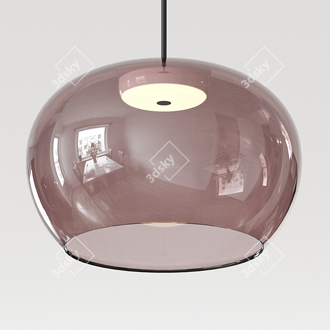 Sleek WETRO 3.0 Pendant Lamp 3D model image 3