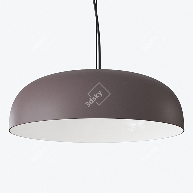 Elegant Canopy 422 Pendant: Italian Design 3D model image 2