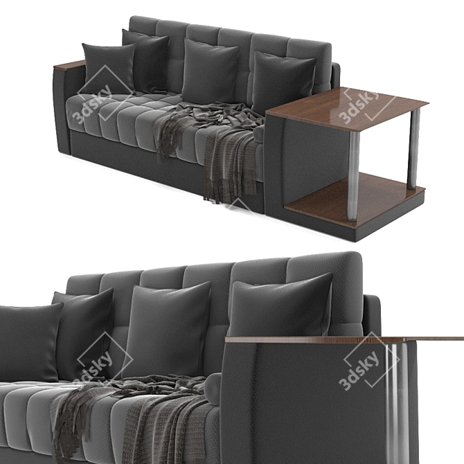 Atlanta Modern Stylish Sofa 3D model image 2