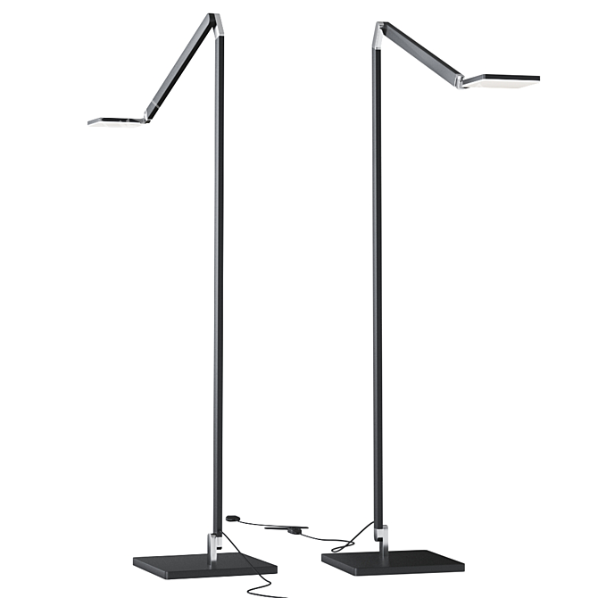 Roxxane Home Floor Lamp: Modern German Design 3D model image 1