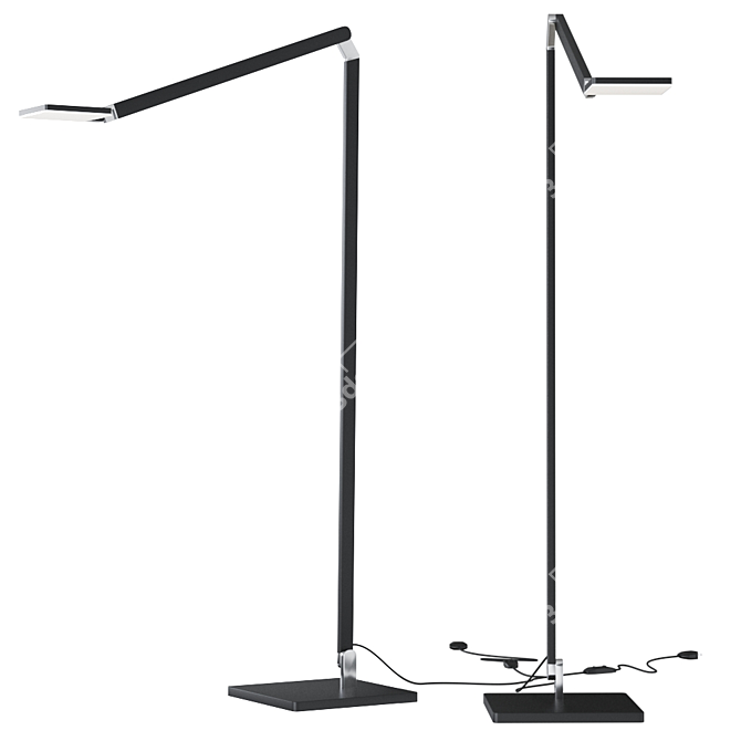 Roxxane Home Floor Lamp: Modern German Design 3D model image 2