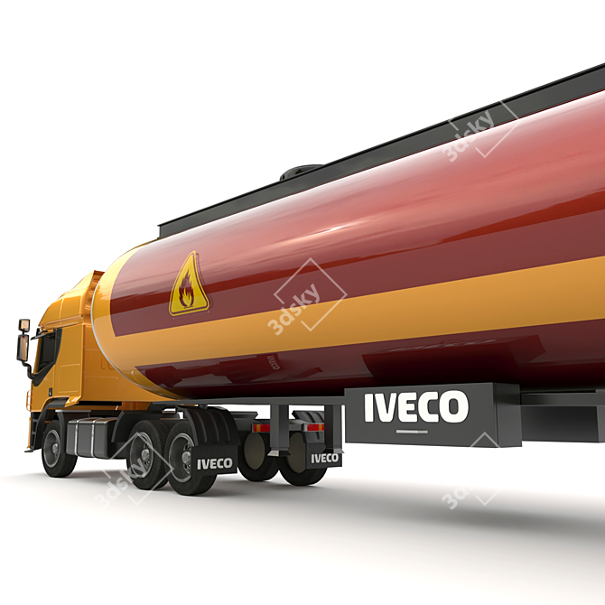  Powerful and Versatile Iveco Truck 3D model image 4