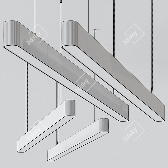 Caleo-G3/R4 Pendant Lamp: Modern German Design 3D model image 4