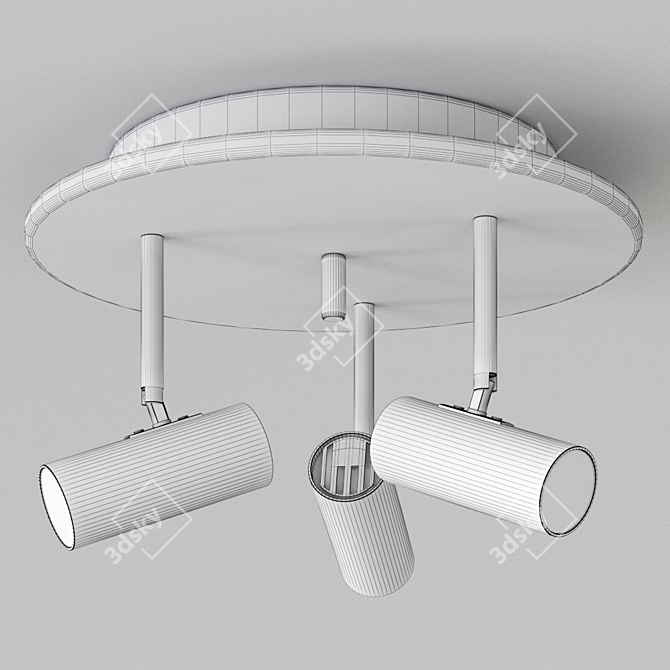 Cato 11 Aluminum PRO: Sleek Swedish Ceiling Lamp 3D model image 4