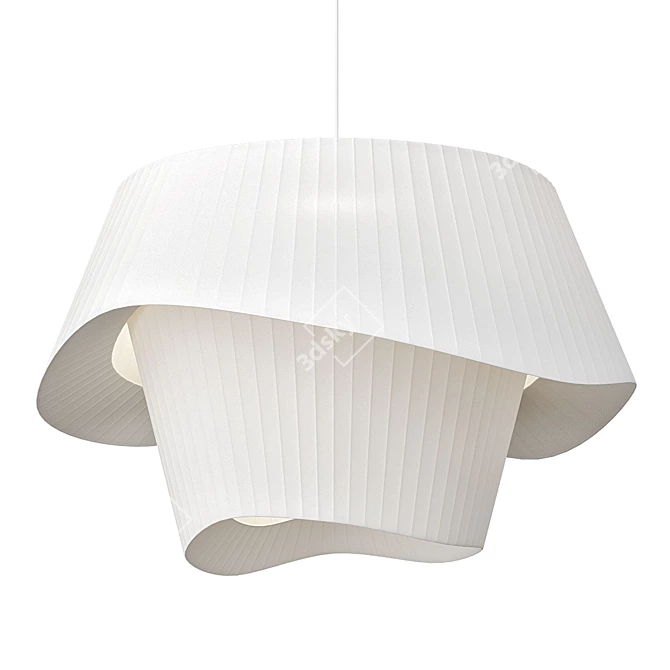 Modern Italian Designed Coco Suspension Light 3D model image 1