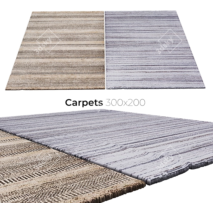  Stylish Carpets for Your Home 3D model image 1