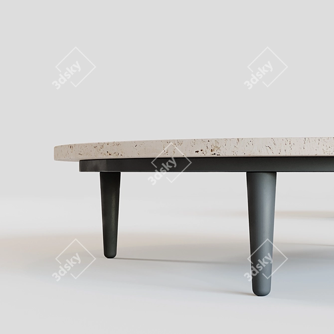 Royal Botania Organix Lounge Tables 3D model image 4