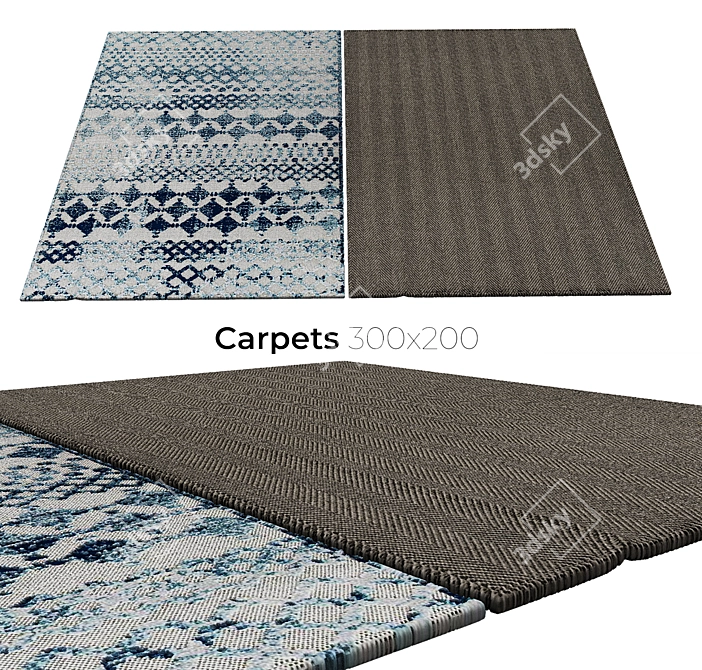 Premium Quality Carpets for Stylish Homes 3D model image 1