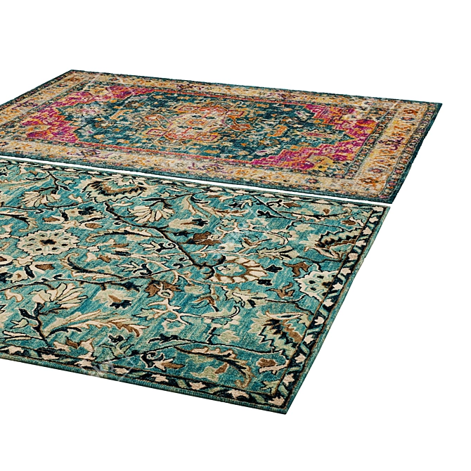 Poly Rugs 43: Durable and Versatile 3D model image 2
